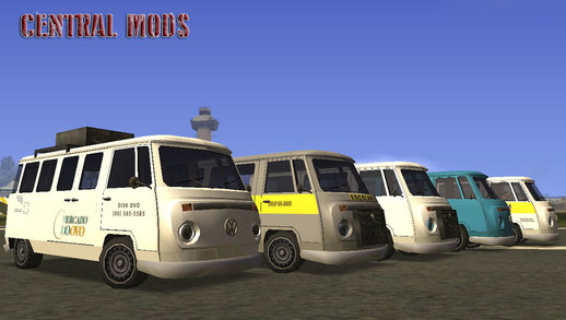 Kombi (Camper Edition) - Normal, Cana,Ovo e Escolar (2e1 portas) v3 - VehFuncs