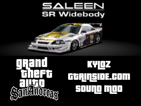 Gran Turismo 2 Ford Saleen SR Widebody 1999 Car Sound Mod