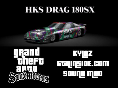 Gran Turismo 2 HKS Drag 180SX 1994 Car Sound Mod