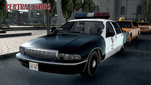 Chevrolet Caprice 1992 (LAPD) - Improved 