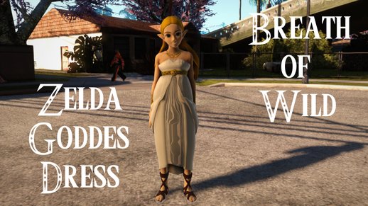 Zelda Goddes Dress Breath Of The Wild