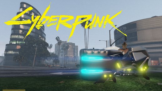 Cyberpunk 2077 Sledgehammer Hoverbike