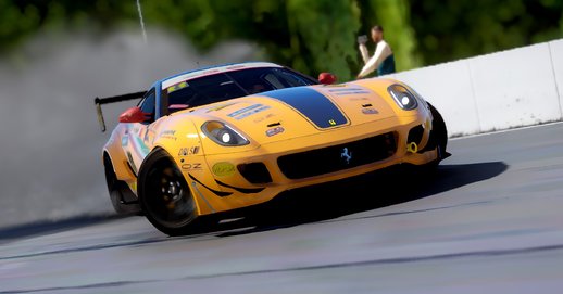 Formula Drift Ferrari 599 GTB Fiorano [Add-On / Replace | Animated Engine]