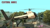 Helicóptero Esquilo Modelo H350 BA - PMESP (Pintura Antiga nova) 