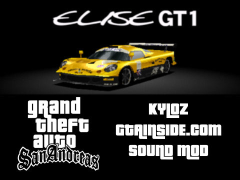 Gran Turismo 2 Lotus Elise GT1 Car Sound Mod
