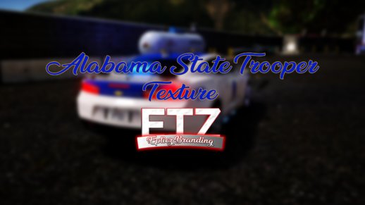 Alabama State Trooper Camaro Texture