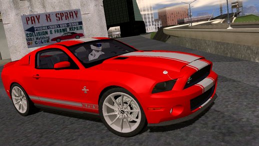 Ford Shelby GT500 Super Snake 2011 (SA lights) for mobile