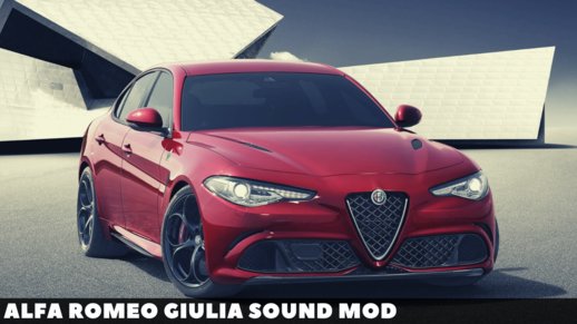 Alfa Romeo Giulia Sound Mod