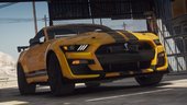 Ford Mustang Shelby GT500 2020 [Add-On | LODs | Template | Sound]