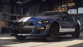 Ford Mustang Shelby GT500 2020 [Add-On | LODs | Template | Sound]