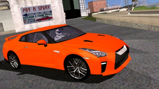 Nissan GTR R35 2017 (SA lights) for mobile