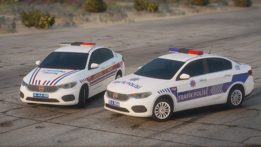 Fiat Egea Polis ve Jandarma araci [ELS-REPLACE + CSR & ARMAS]