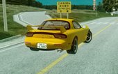 Initial D 4th Stage Mazda RX-7 FD3s A-SPEC