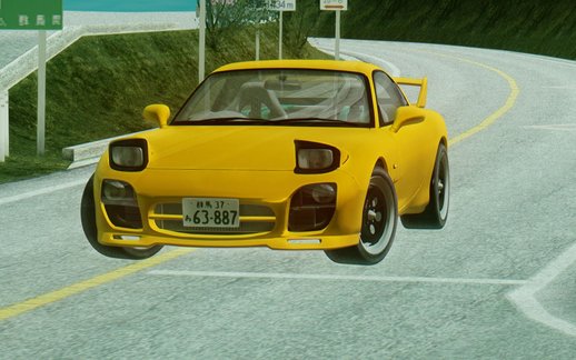 Initial D 4th Stage Mazda RX-7 FD3s A-SPEC