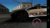 Lamborghini Reventon Police for Mobile