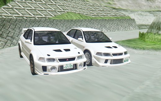 Initial D 4th Stage Mitsubishi Lancer Evo 5 and 6