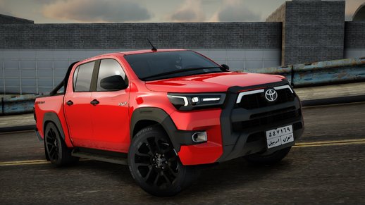 2021 Toyota Hilux invincible (SA lights) [PC and mobile] GTA SA