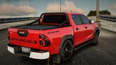 2021 Toyota Hilux invincible (SA lights) [PC and mobile] GTA SA