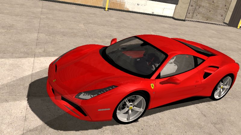 Ferrari 488 Low para GTA San Andreas