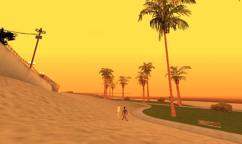 GTA San Andreas PS2 Graphics for Mobile (version from 29.07.21) Mod 