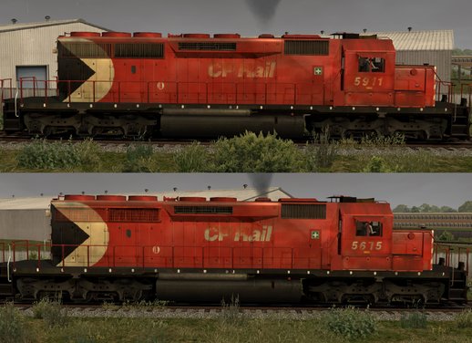 CP SD40-2 5911-5675 Package 