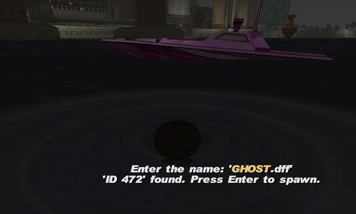 Ghost Boat GTA LCS For GTA SA