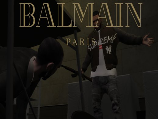 Pierre Balmain Biker Jeans (Kanye)