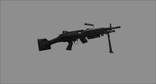 M249 with STANAG Magazine