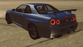 Nissan Skyline GT-R V-Spec (R34) for Mobile