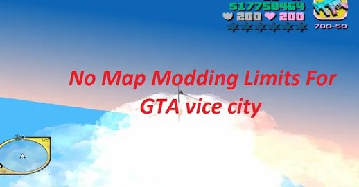 No boundary and Modding Limits for Vice city