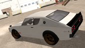 Fatlace Nissan Skyline 2000 GTR (KPGC110) (SA lights) for mobile