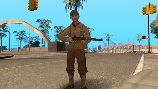 American Soldiers WW2 GTA SA