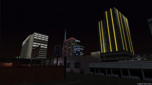 Neon Lights Over Vice City