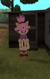 Blaze The Cat v3 (Smoothed model)