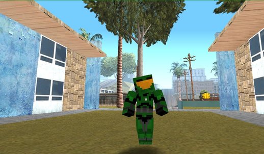 Minecraft Master Chief Skin Pack