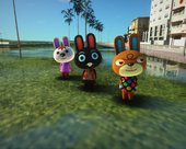 Animal Crossing Rabbits Skin Pack