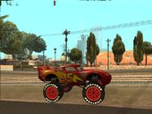 Lightning McQueen Monster Truck (Of Tuning Mod)