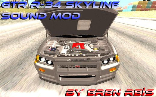 GTR R34 Skyline Sound Mod 