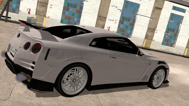 Realistic Nissan GT-R R35 Supreme X Louis Vuitto for GTA San Andreas  Definitive Edition