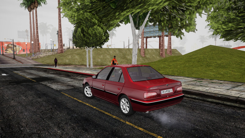 GTA San Andreas Peugeot Pars Mod 