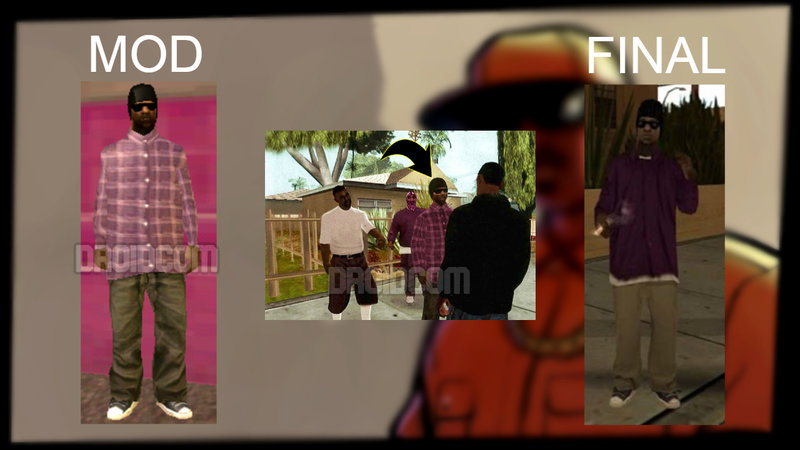 GTA San Andreas Mediatr [GTA:SA Skin Beta] Mod 