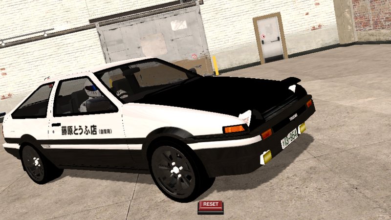 Steam Workshop::Xeno's Cars - Toyota Sprinter Trueno Initial D (AE86)