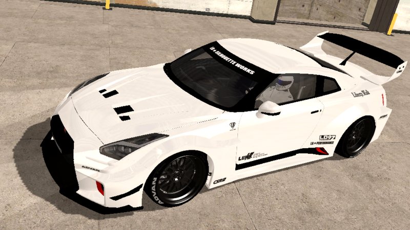 Download Nissan GT-R R35 Supreme X Louis Vuitton for GTA San