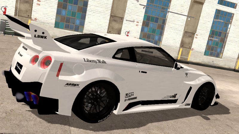 Download Nissan GT-R R35 Supreme X Louis Vuitton for GTA San