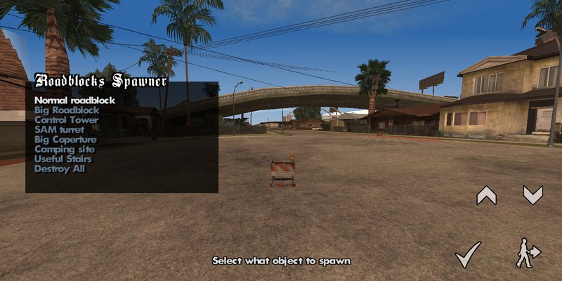 GTA San Andreas Mobile Object Spawner Mod - GTAinside.com