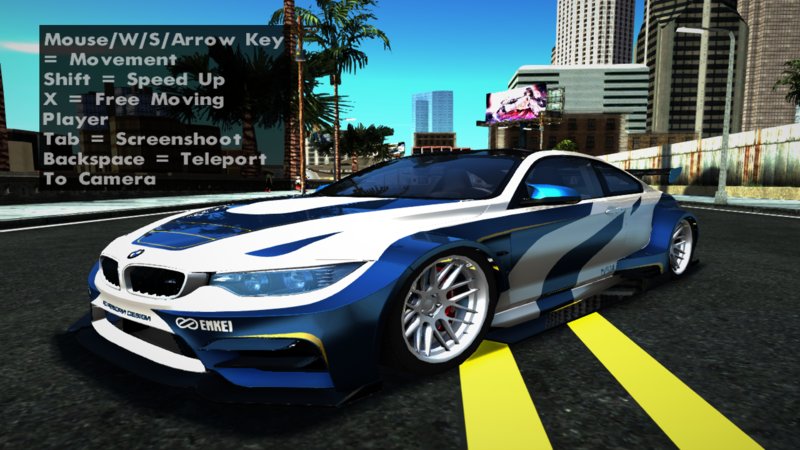  GTA San Andreas BMW M4 F8 (Razor) Mod