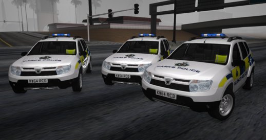 Dacia Duster Parks Police United Kingdom