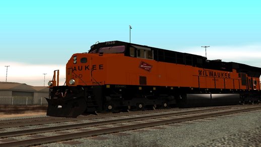  EMD GE ES44AC Milwaukee Road