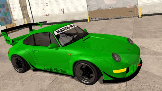 RWB Rough Rhythm Porsche 911 GT2 (993) (SA lights) for mobile