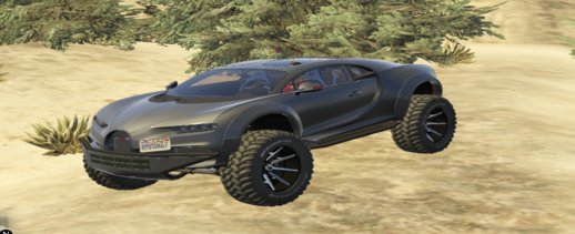 Offroad Bugatti Chiron